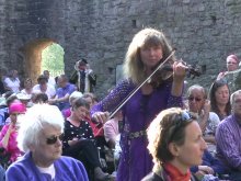 'Nature in the Ruins' by Fiona T Frank performed by the composer in Tintern Abbey