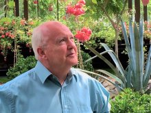 Edward McGuire in Botanical Gardens, Glasgow 2014