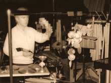 Edward McGuire & percussion for his 3 act ballet Peter Pan in pit of Theatre Royal Glasgow