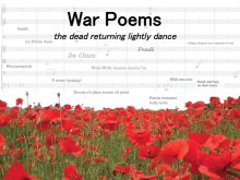 War Poems - the dead returning lightly dance